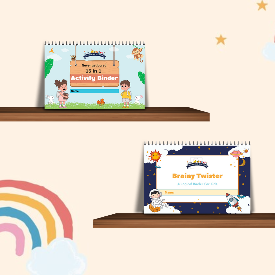 Toddlers Learning Kit( My toddler's book and Brainy Twister Level 1)