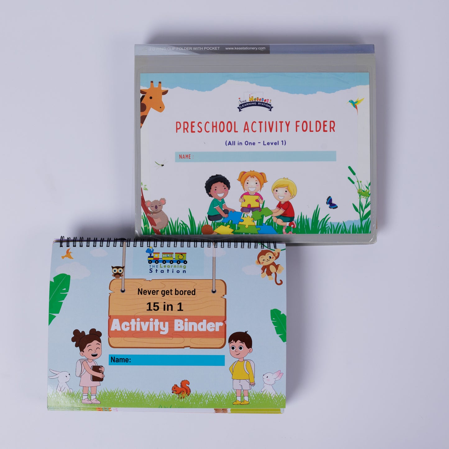 Preschool Kit ( Preschool Activity Folder & My Toddler Book)