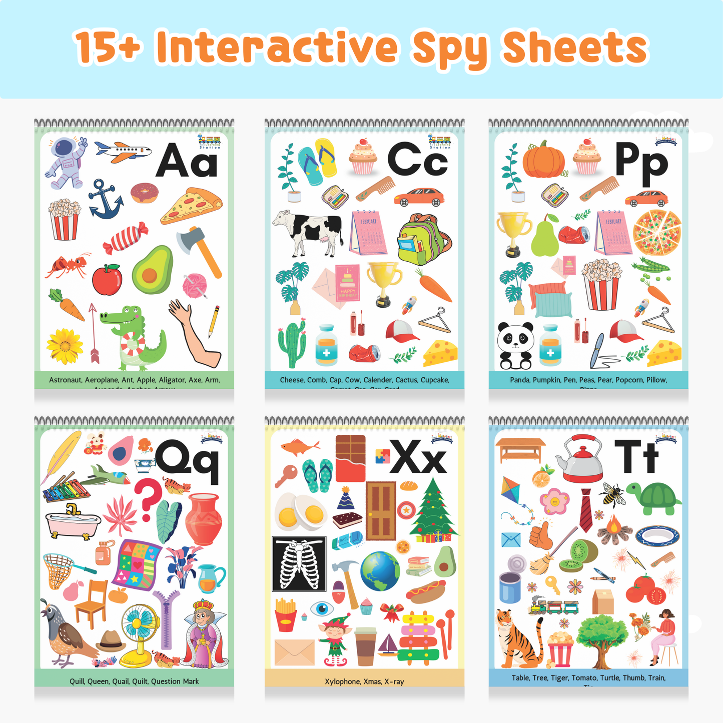I SPY ALPHABET MAT