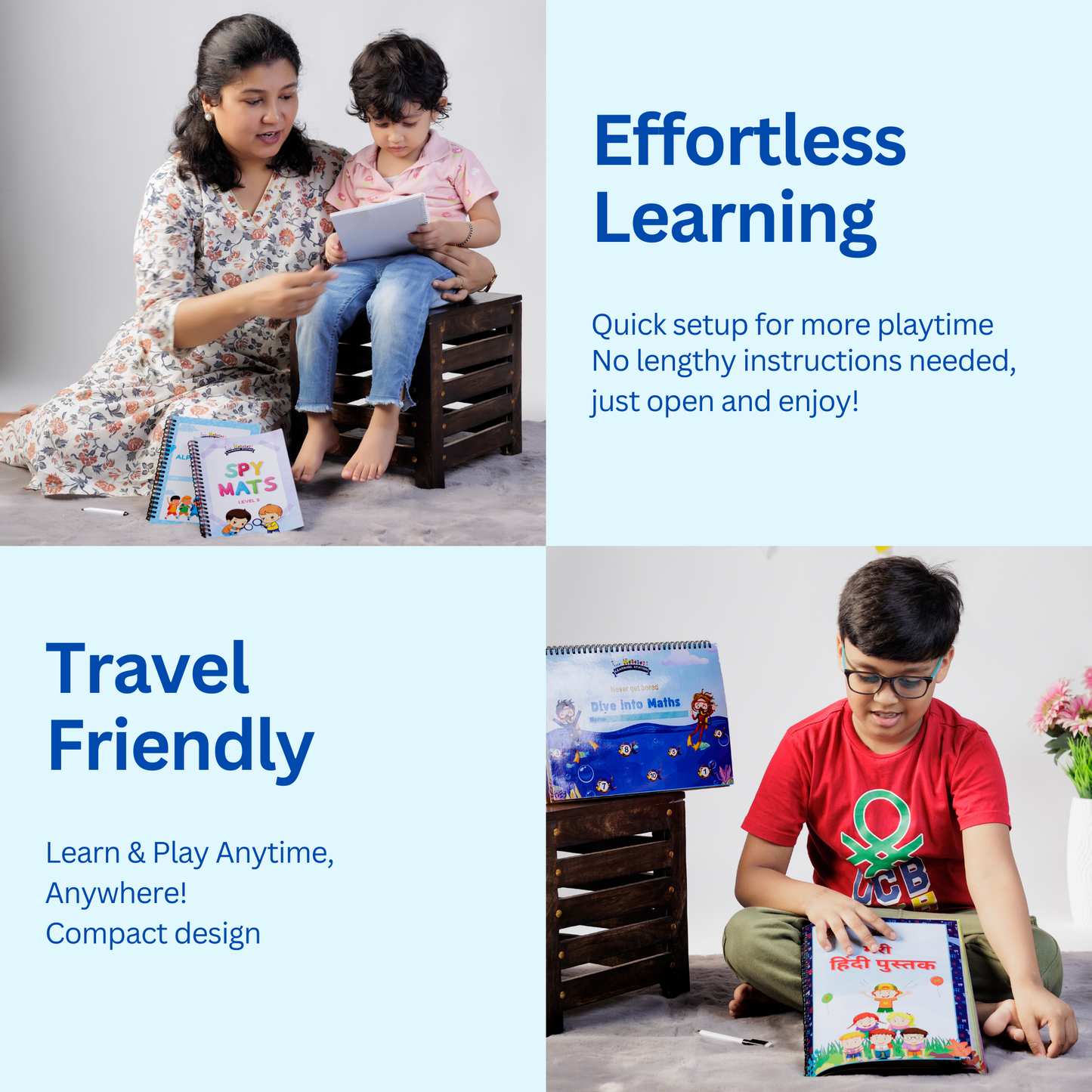 Preschool Activity Folder (Kid's Learning Folder Vol I)