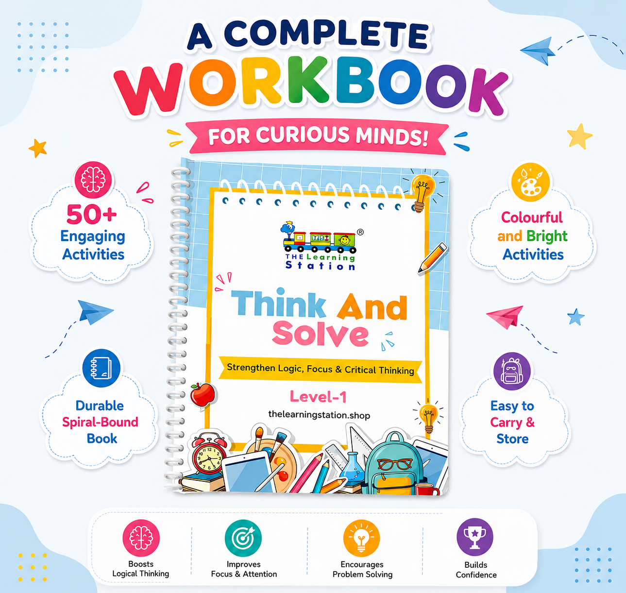 Think And Solve Workbook (Level 1)