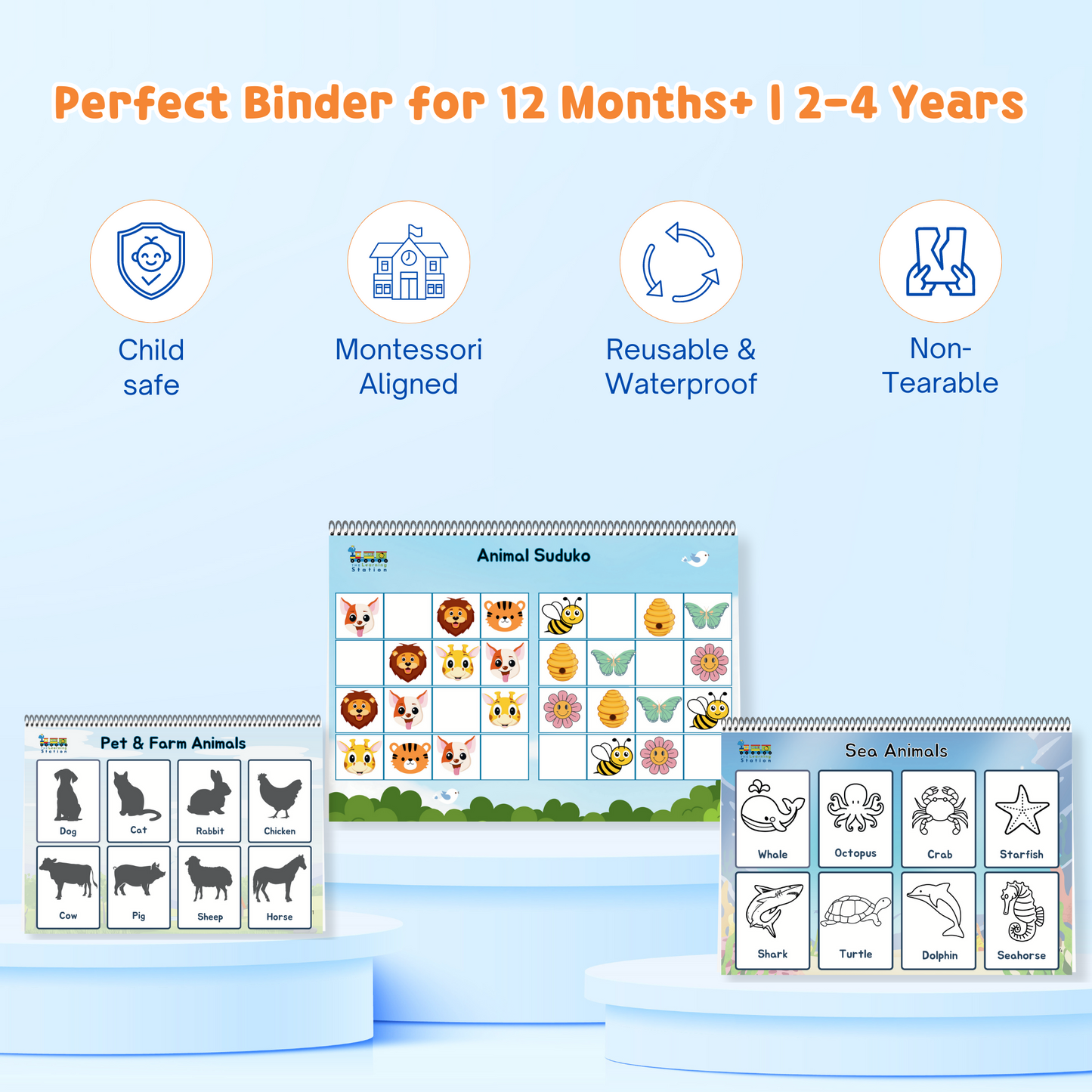Animal & Birds Binder