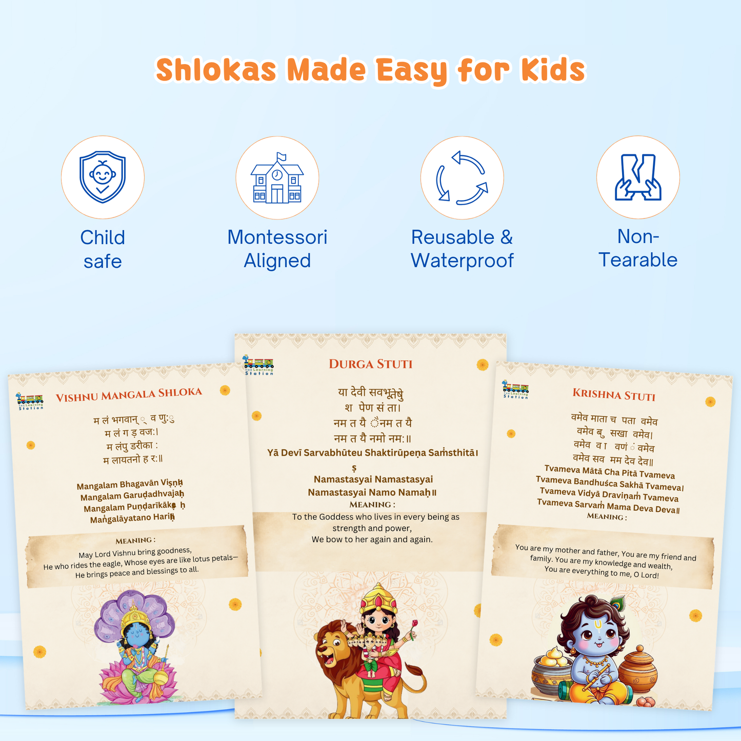 Shloka & Mantra Activity Cards