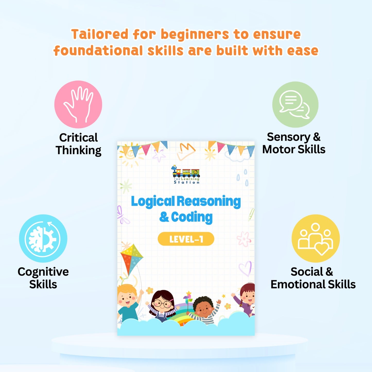 Logical Reasoning & Coding – Level 1 (Age 3+)