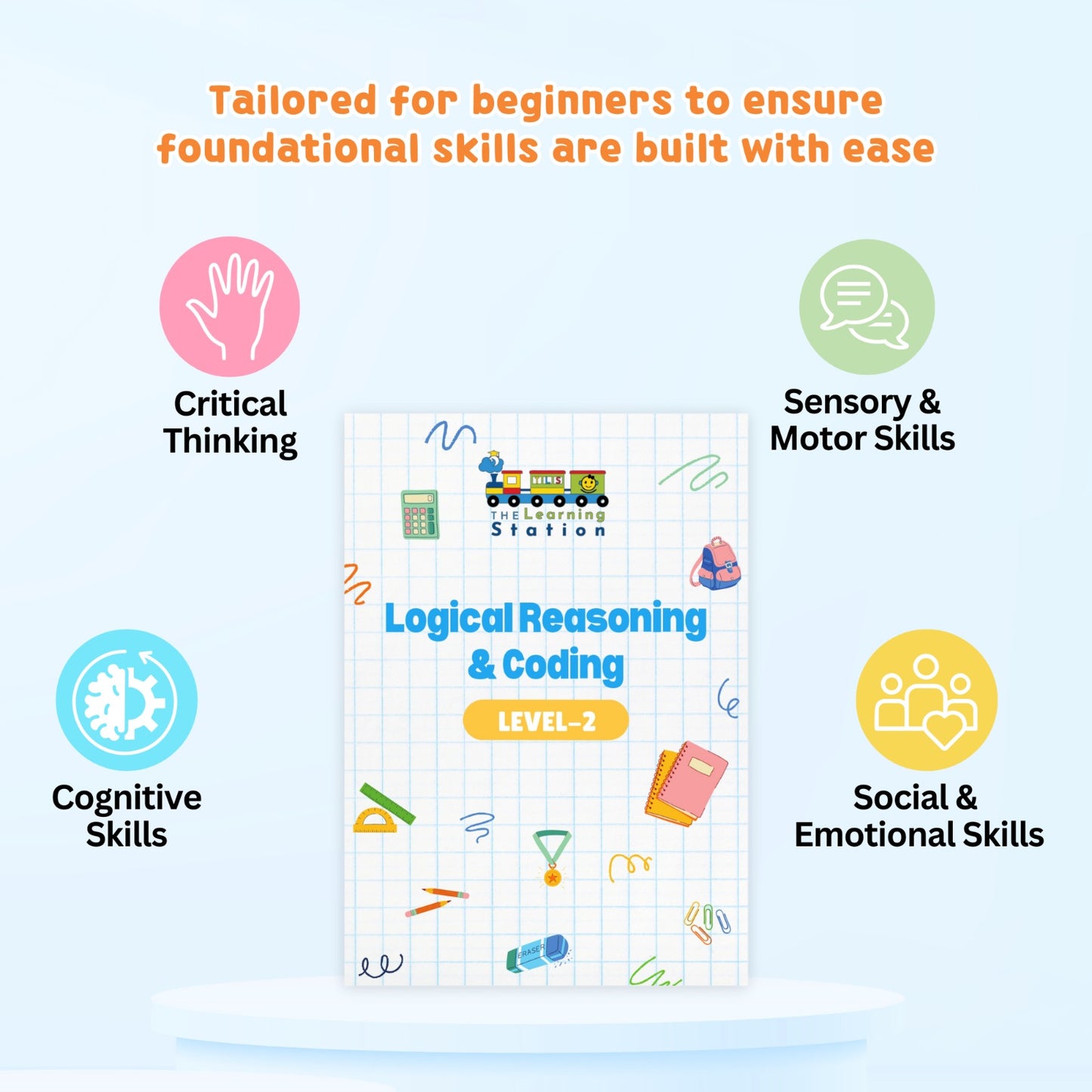 Logical Reasoning & Coding – Level 2 (Age 5+)
