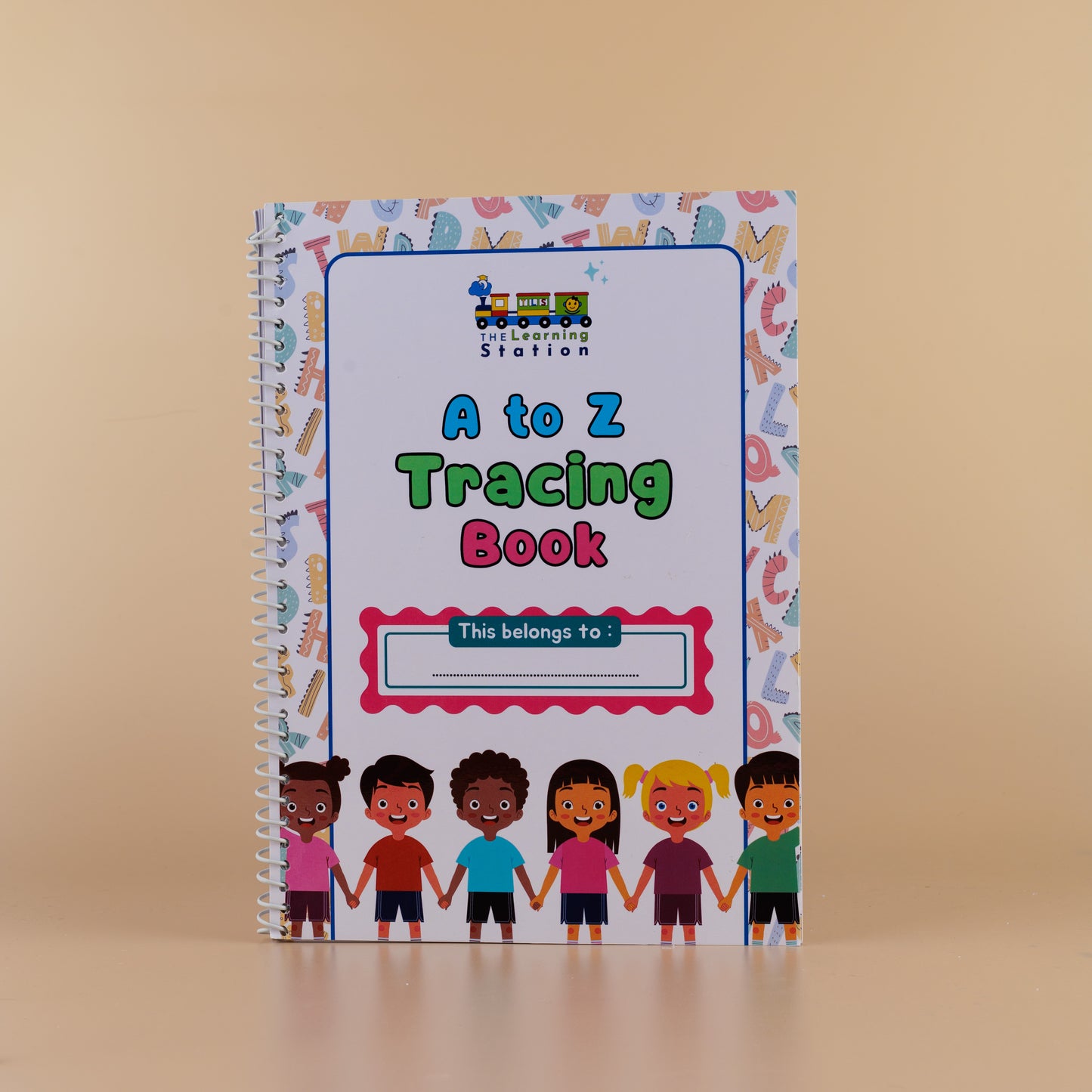 A to Z Tracing book