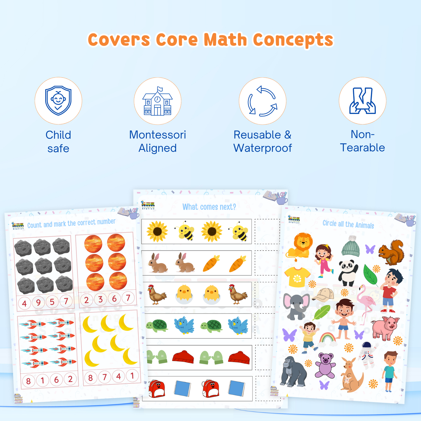 Math Worksheet Bundle - 50 Engaging Activities 🌟