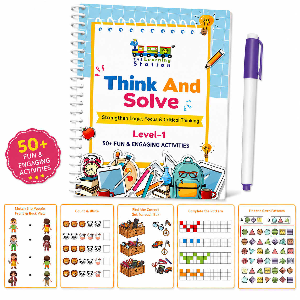 Think And Solve Workbook (Level 1)