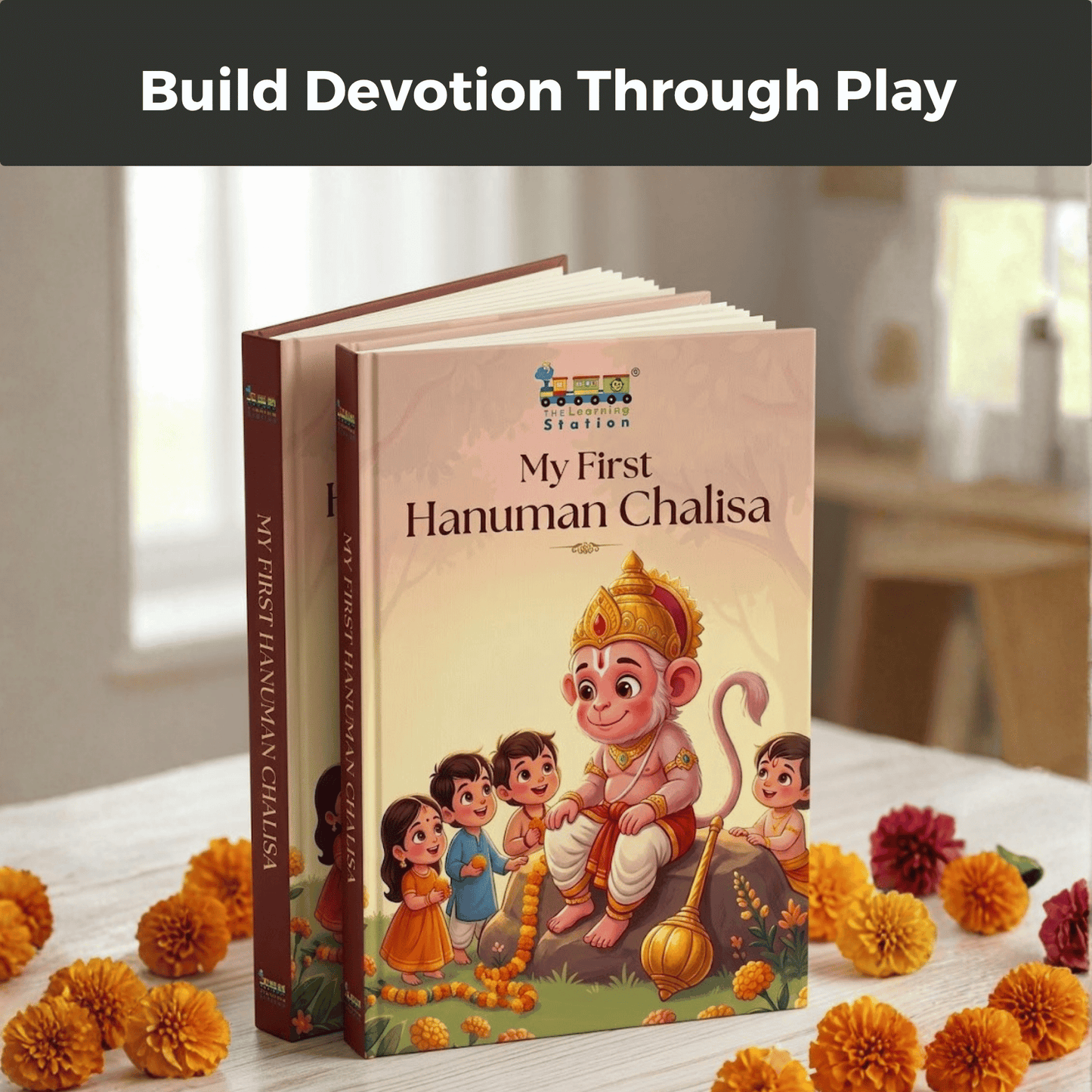 My First Hanuman Chalisa for Kids | Hindi & English | Illustrated Hanuman Chalisa Book for Children