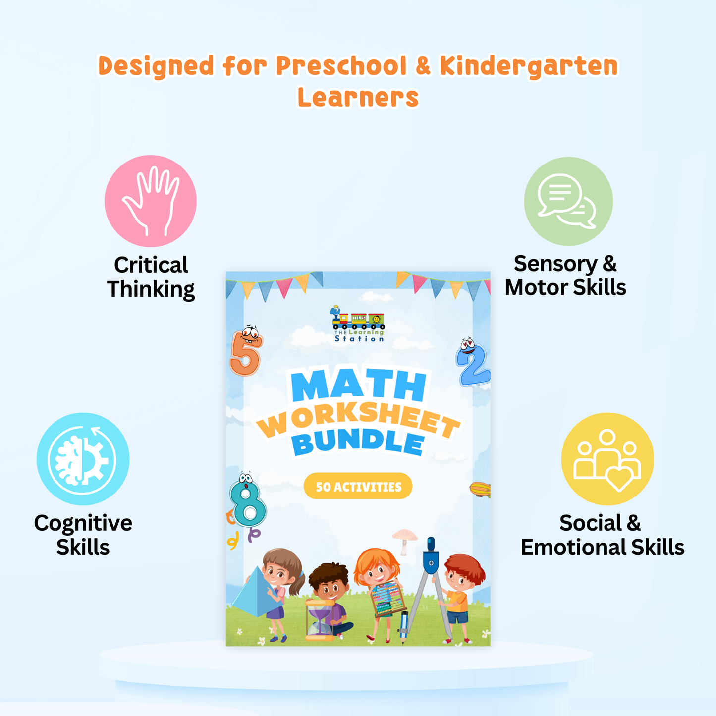 Math Worksheet Bundle - 50 Engaging Activities 🌟