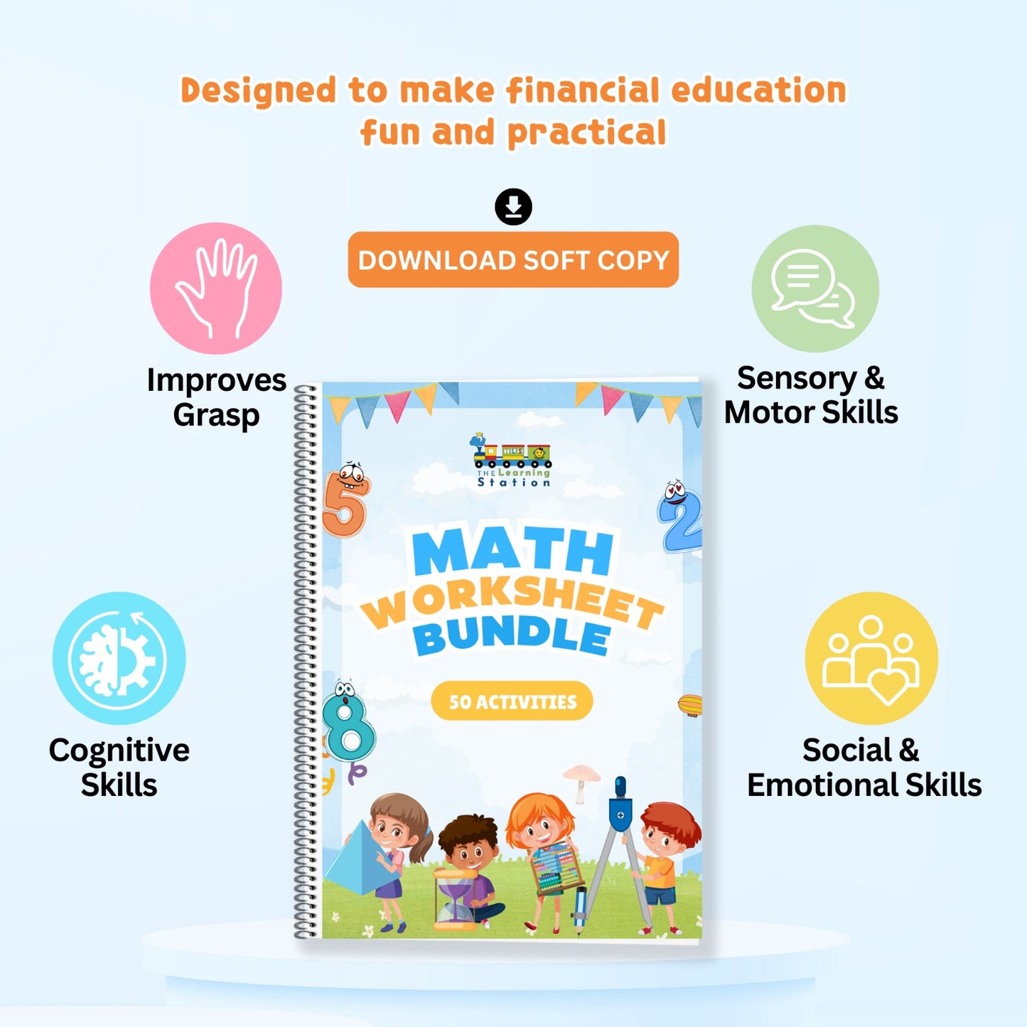 Math Worksheet Bundle (E-Book)