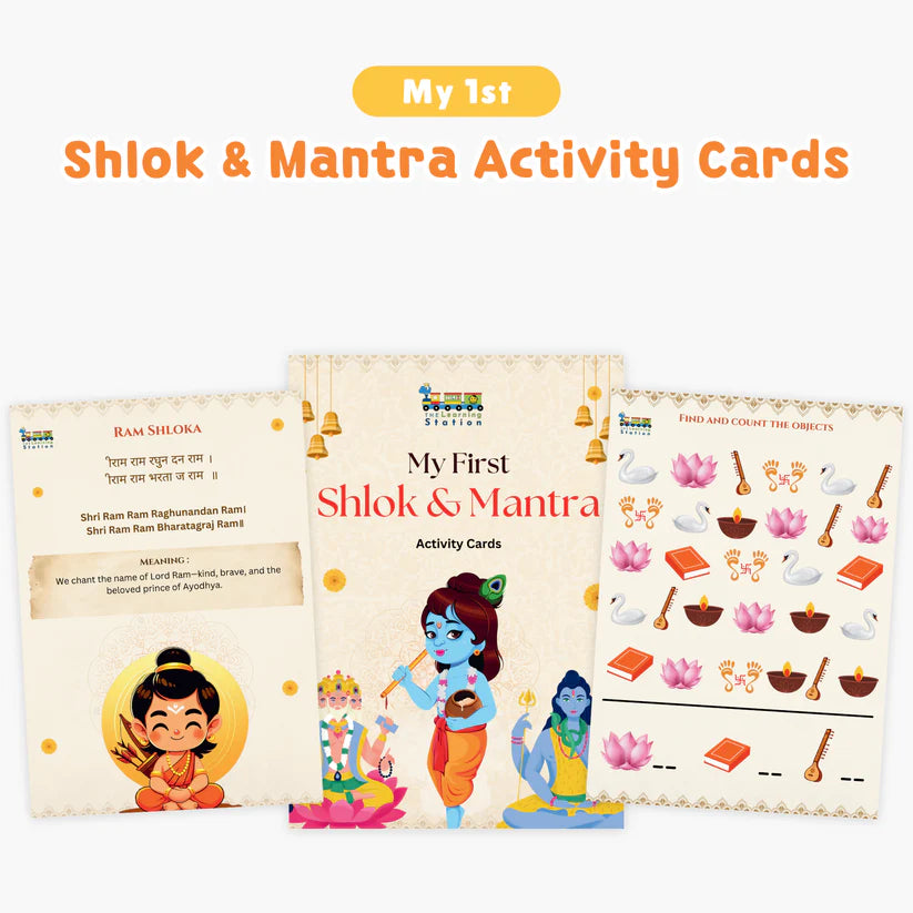 Bhakti Essentials Combo: My Bhakti Binder + Shloka & Mantra Activity Cards