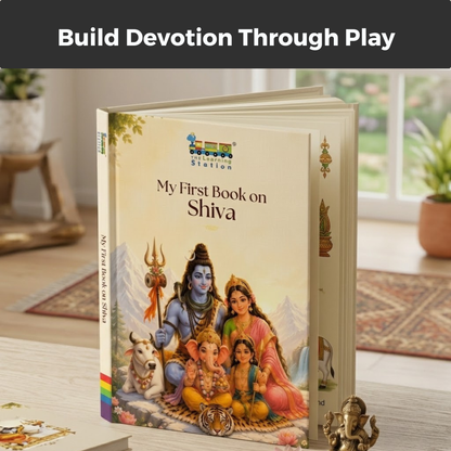 My First Book on Shiva for Kids | Lord Shiva Stories, Hindi & English Verses | Hindu Mythology Book for Children