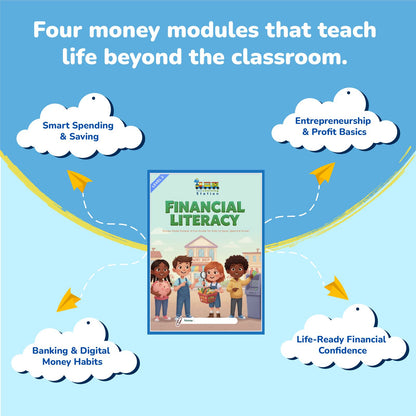 💰Financial Literacy Binder for Kids Level 2 - Money Made Simple