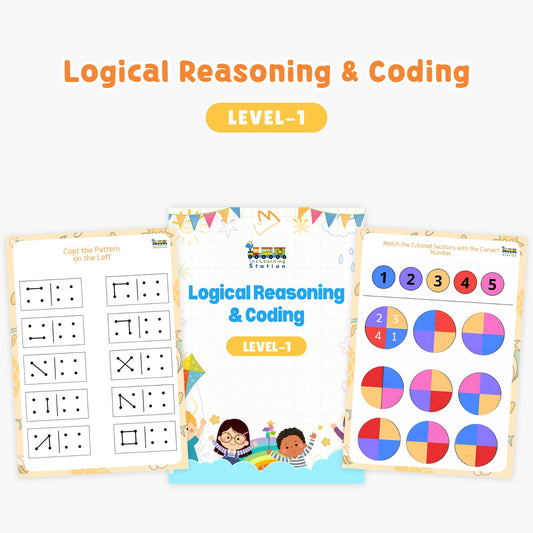Logical Reasoning & Coding – Level 1 (Age 3+)