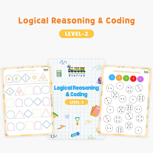 Logical Reasoning & Coding – Level 2 (Age 5+)
