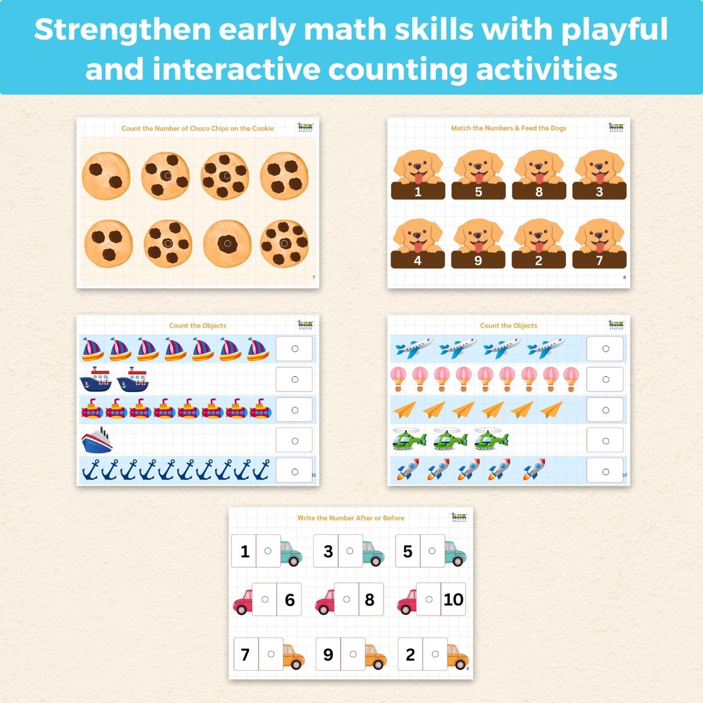 Number & Counting Binder 1- 10