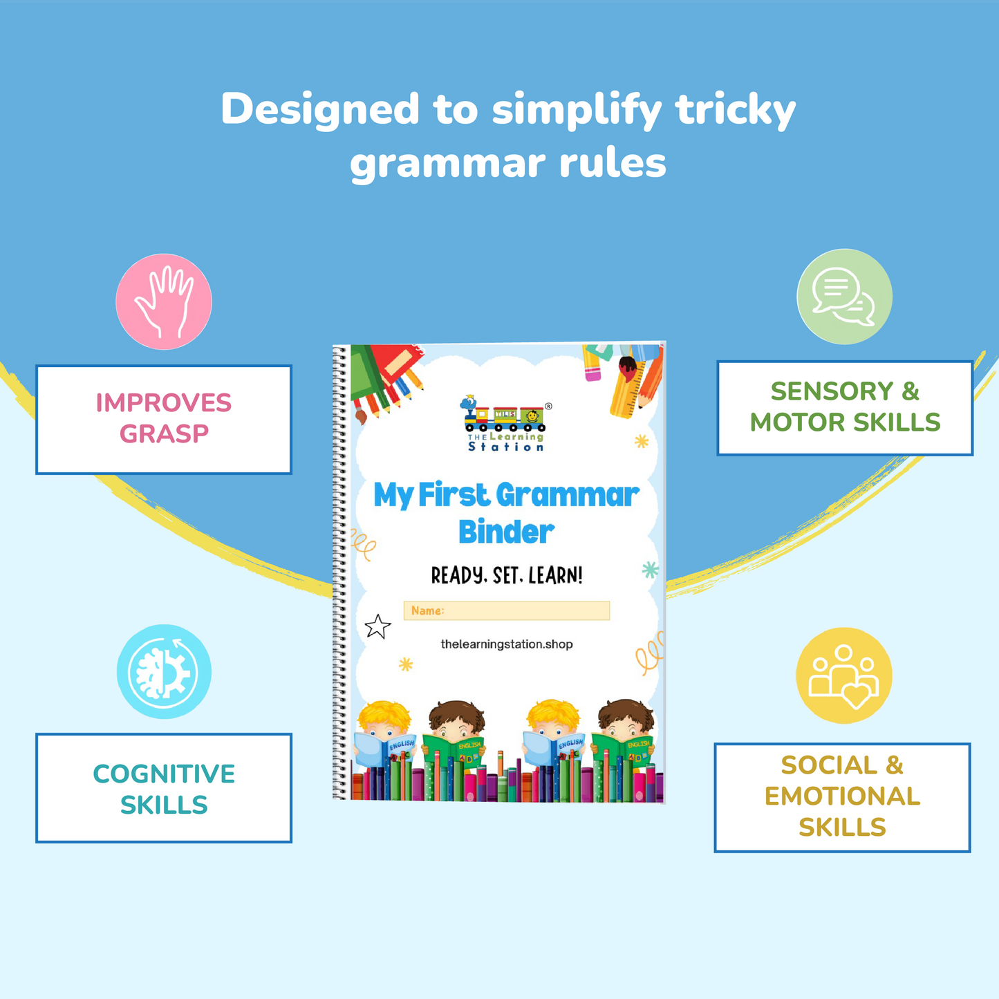 English Grammar Binder (Age 5-8)