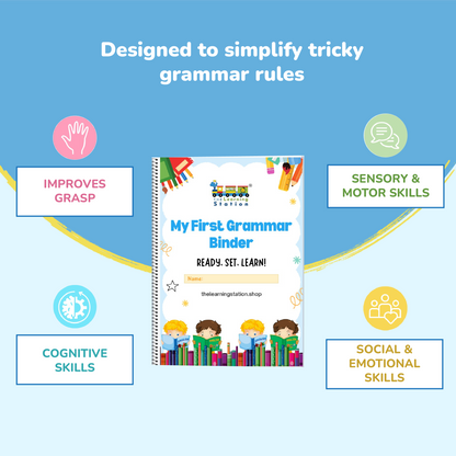 English Grammar Binder (Age 5-8)