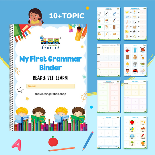 English Grammar Binder (Age 5-8)