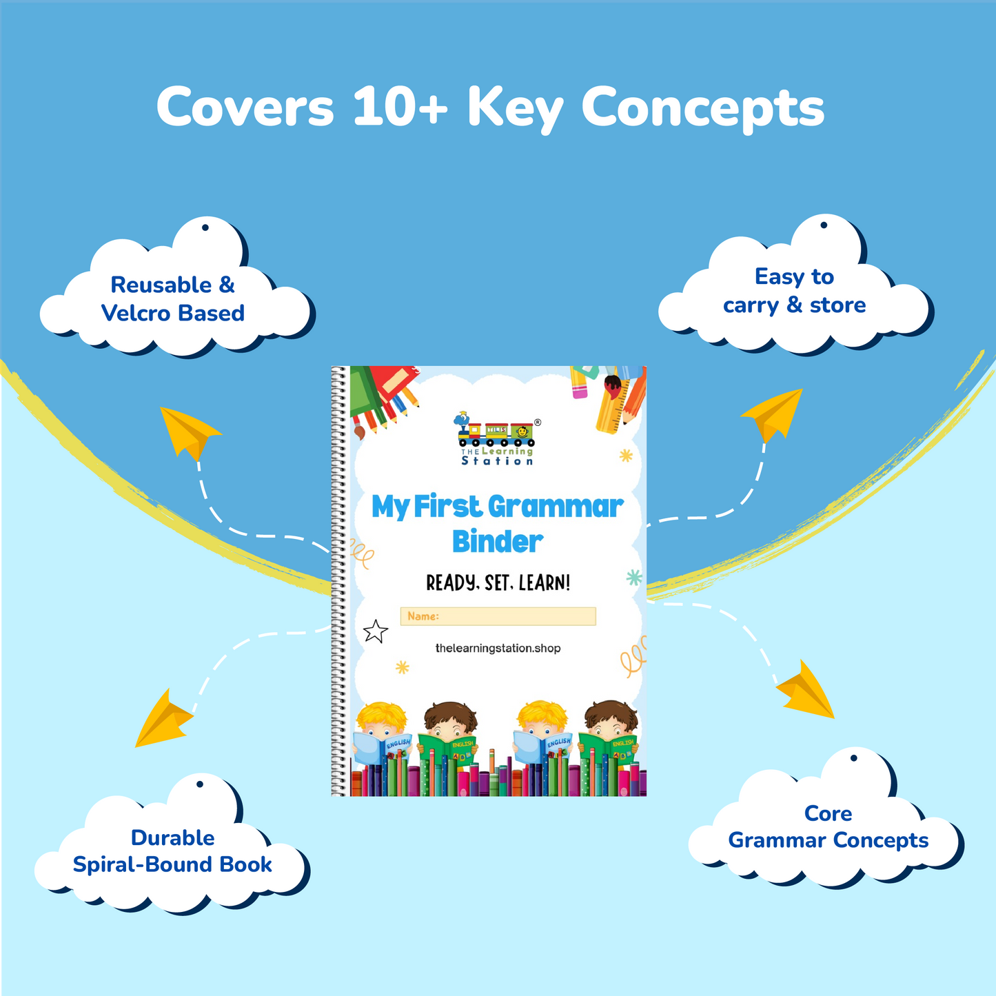 English Grammar Binder (Age 5-8)